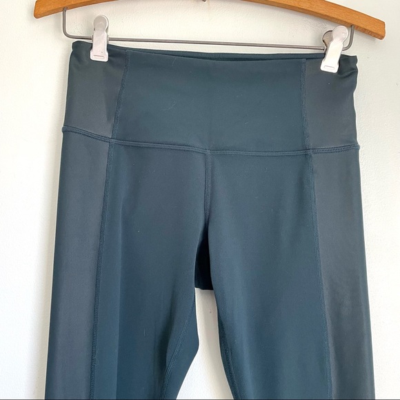 Athleta Diamond Cobra Cutout Ankle Tights Yoga Leggings XS Green High Waisted - Picture 4 of 13